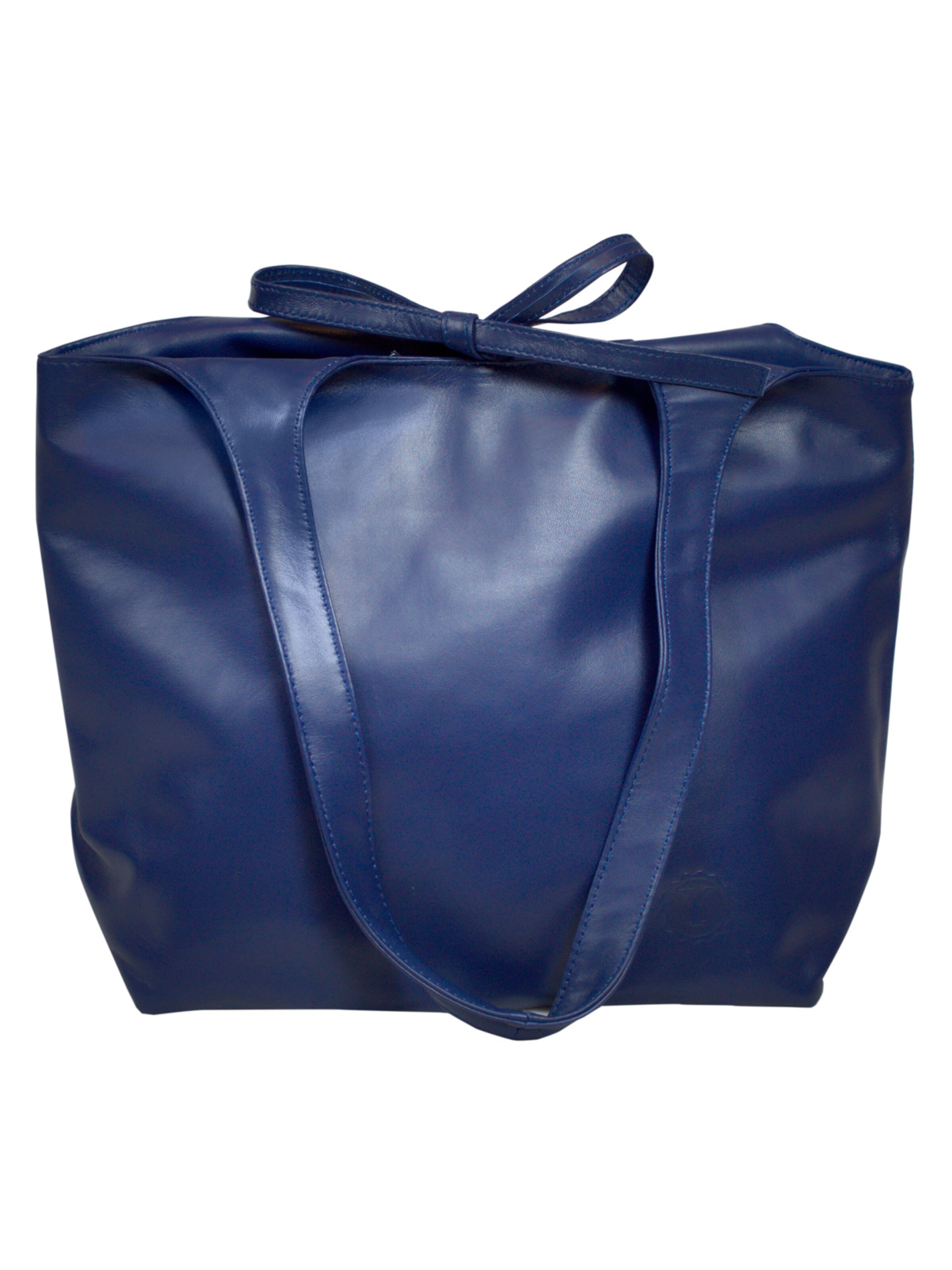 YVES Hamburg Handtasche 'ZOÉ'‌ in Blau: Vorderseite