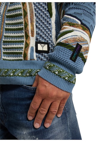 Carlo Colucci Sweater 'Corna' in Green
