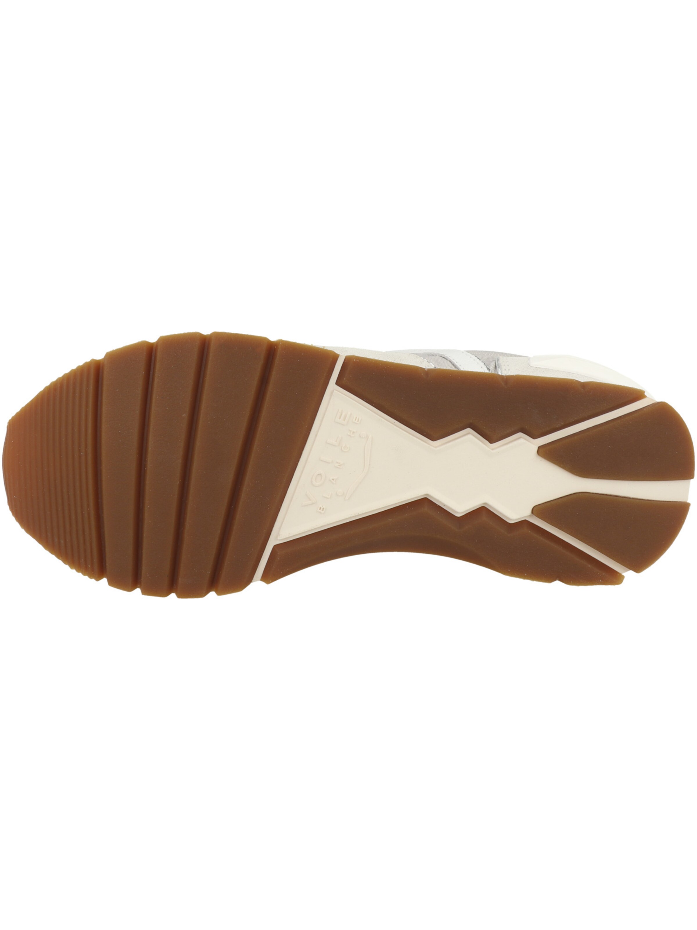 Baskets basses 'JULIA POWER' Voile blanche en gris