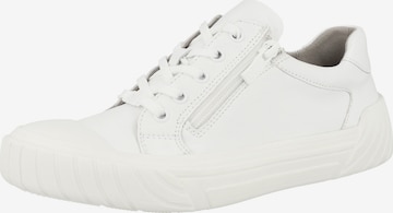 Baskets basses CAPRICE en blanc : devant