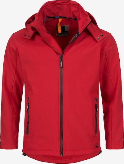 Alessandro Salvarini Functionele jas in de kleur Rood / Zwart, Productweergave