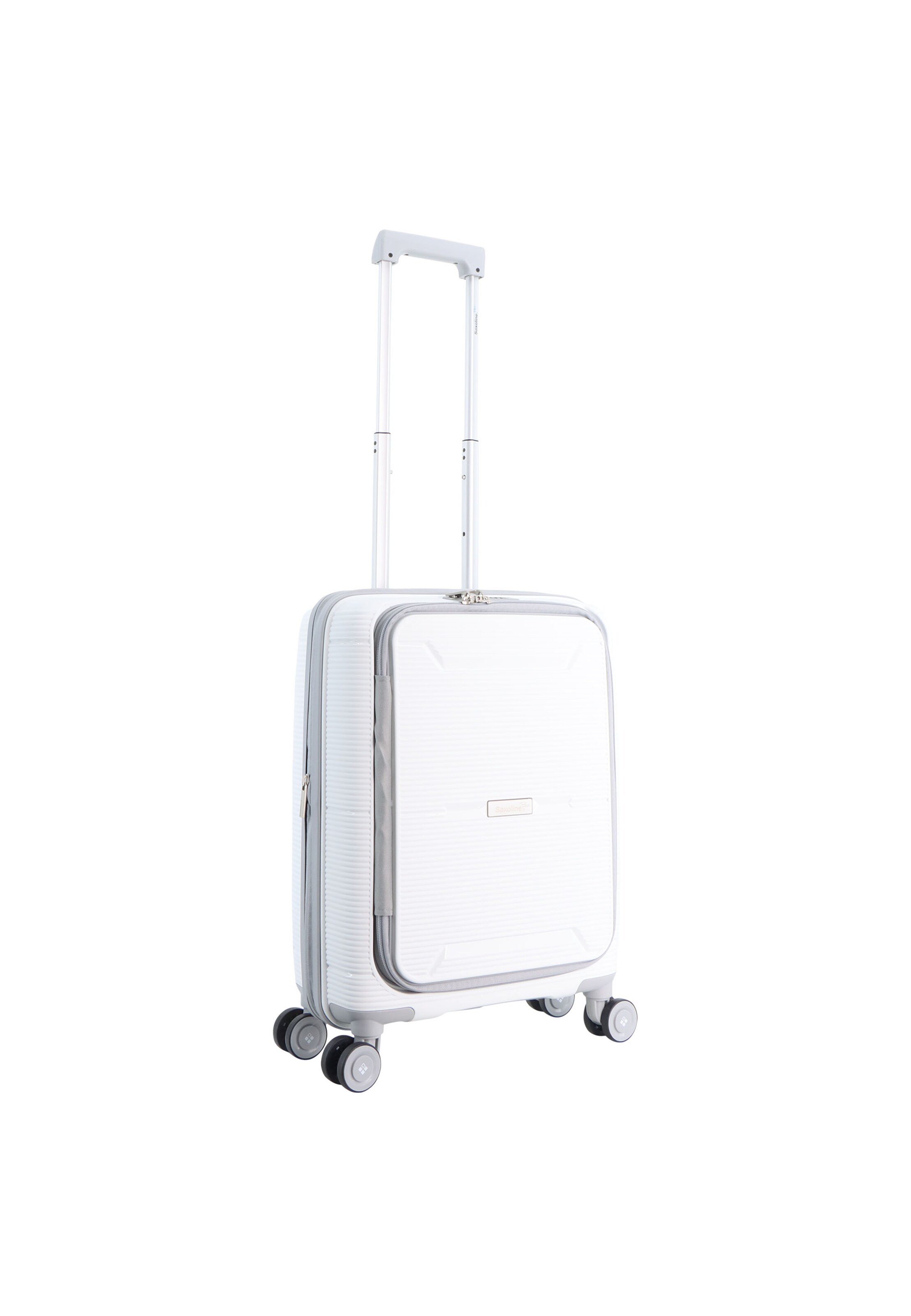 Saxoline Blue Suitcase 'Boho' in White