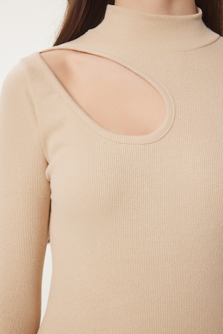 Happiness İstanbul Tričko - Béžová