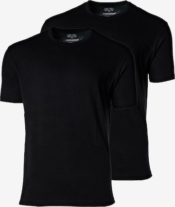 T-Shirt CECEBA en noir : devant