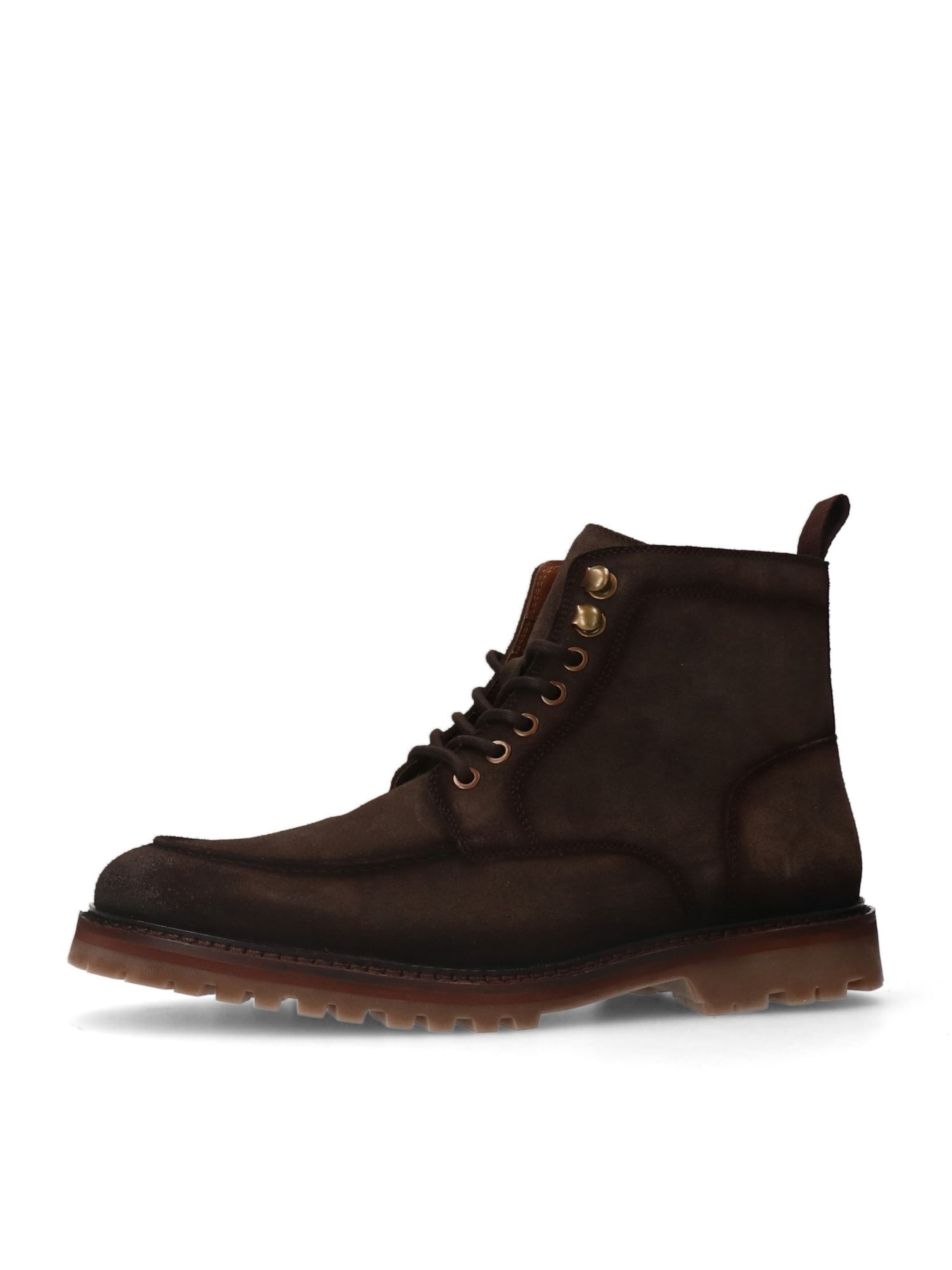 MANFIELD Boots in Bruin: voorkant