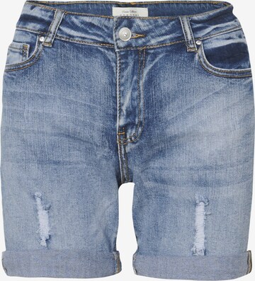 KOROSHI Regular Jeans in Blauw: voorkant