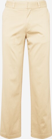 HUGO Regular Chino 'Dino' in Beige: voorkant