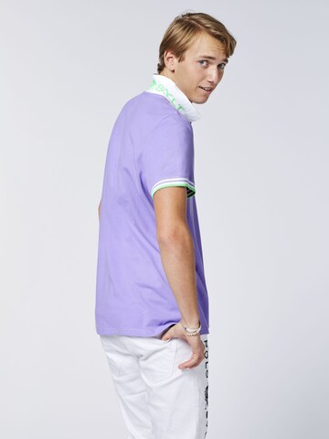Polo Sylt Shirt in Purple