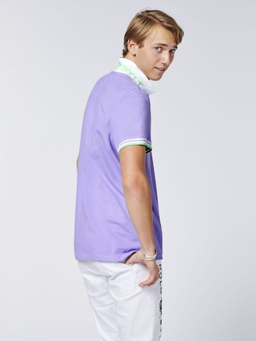 Polo Sylt Shirt in Purple