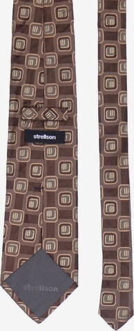 STRELLSON Seiden-Krawatte One Size in Braun