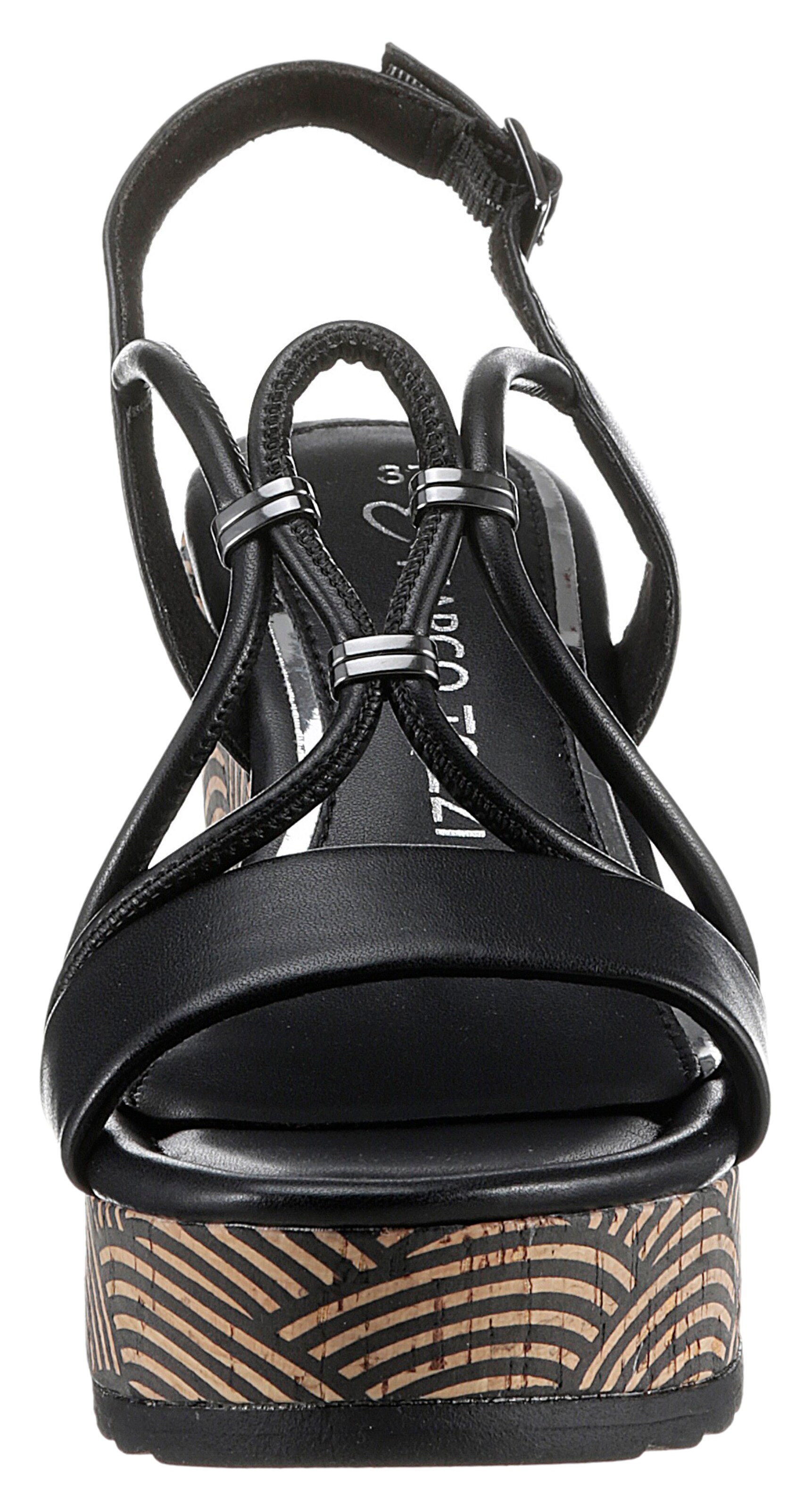 MARCO TOZZI Sandals in Black