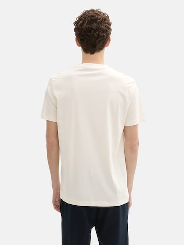 TOM TAILOR DENIM T-Shirt in Weiß