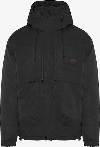 melns Funky Buddha Ziemas jaka: no priekšpuses