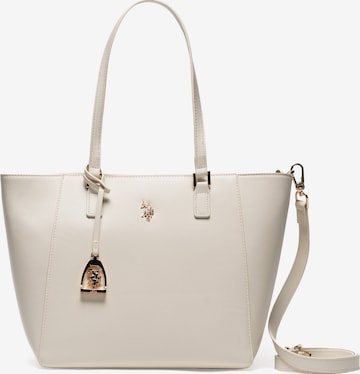 U.S. POLO ASSN. Shopper in Weiß: Vorderseite