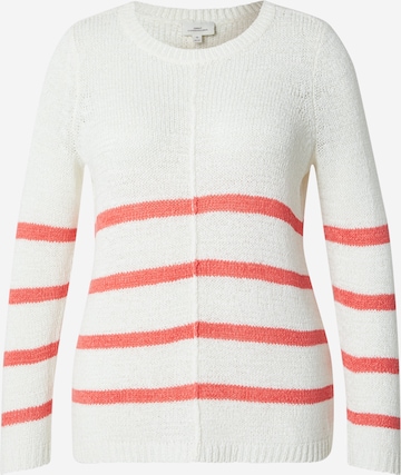 Pullover 'New Foxy' di ONLY Carmakoma in bianco: frontale