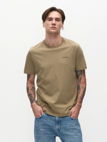 GABBA T-Shirt 'Dune' in Grün: Vorderseite