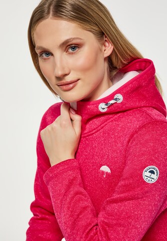 Schmuddelwedda Fleece jas in Roze