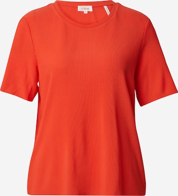 T-shirt s.Oliver en orange : devant