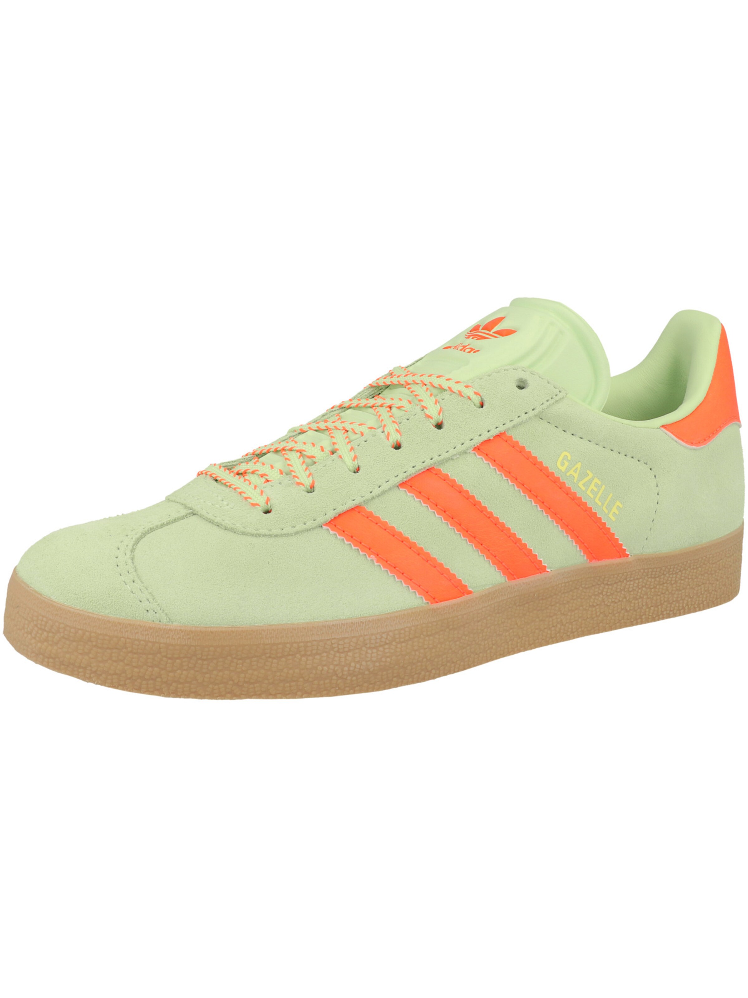 Baskets basses 'Gazelle' ADIDAS ORIGINALS en vert : devant
