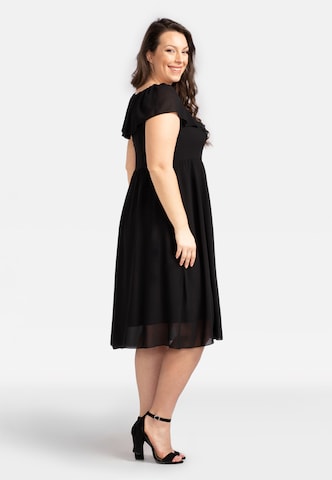 Robe de cocktail ' MILANO ' Karko en noir