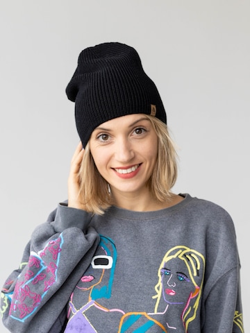 KOPYTO Mütze 'HIRSCH' in Schwarz
