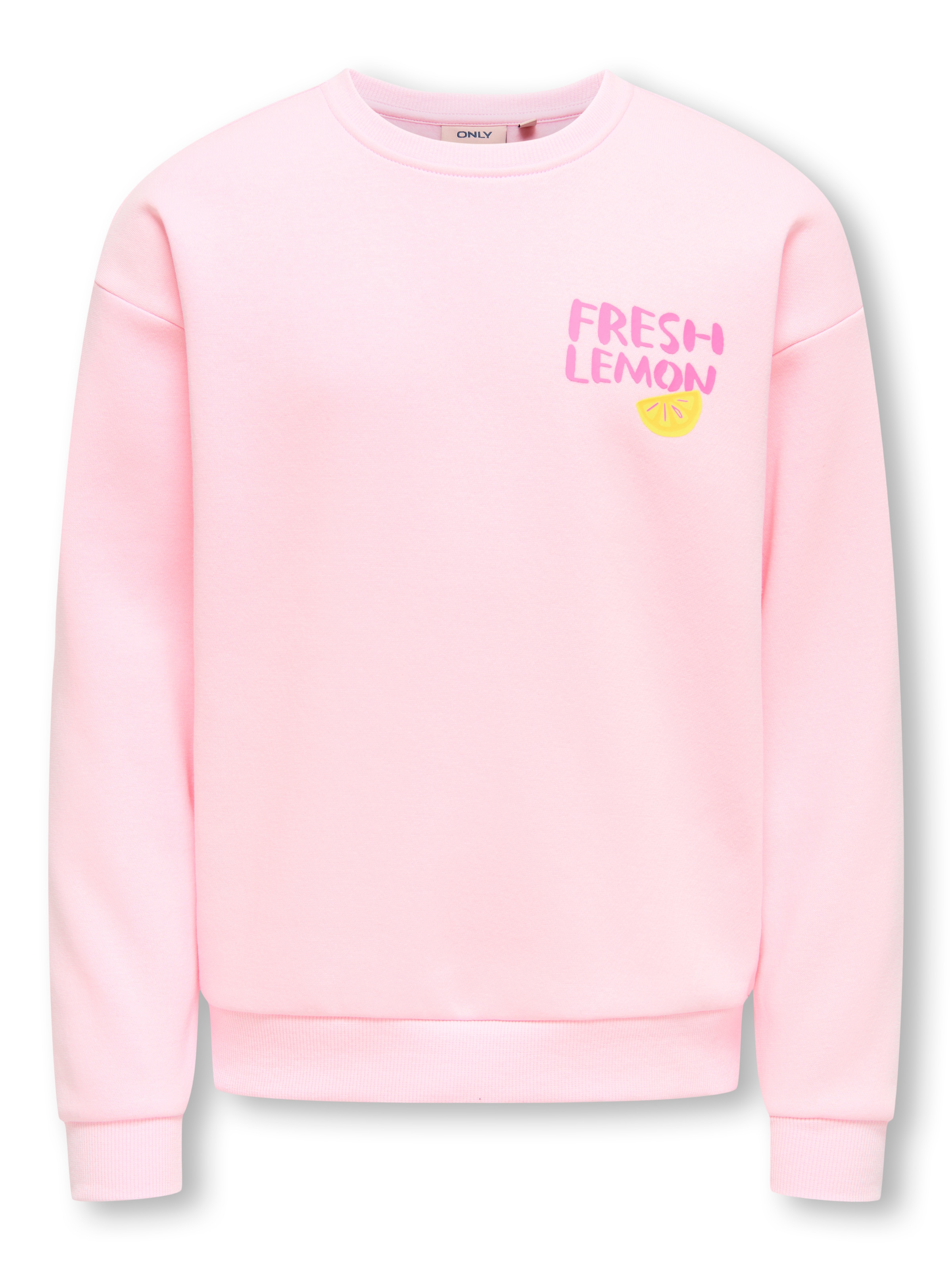 ONLY GIRLS Sweatshirt in Pink: front