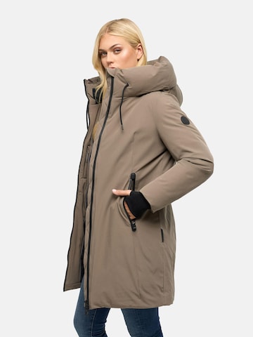 Cappotto funzionale di MARIKOO in marrone