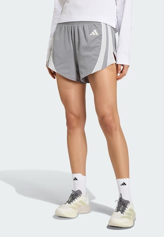 Regular Pantalon de sport 'Adizero Archive' ADIDAS PERFORMANCE en gris : devant
