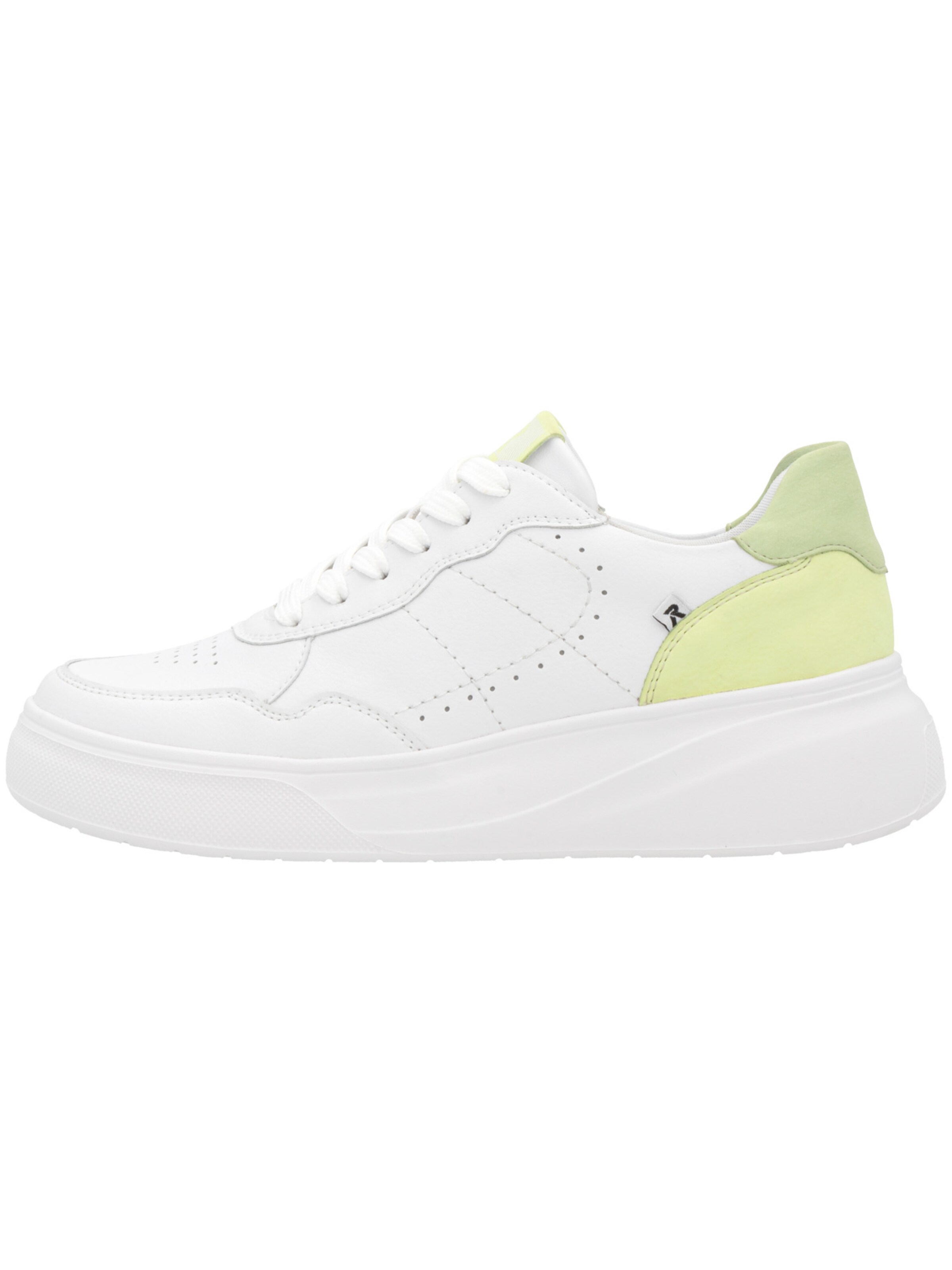 Baskets basses Rieker en blanc