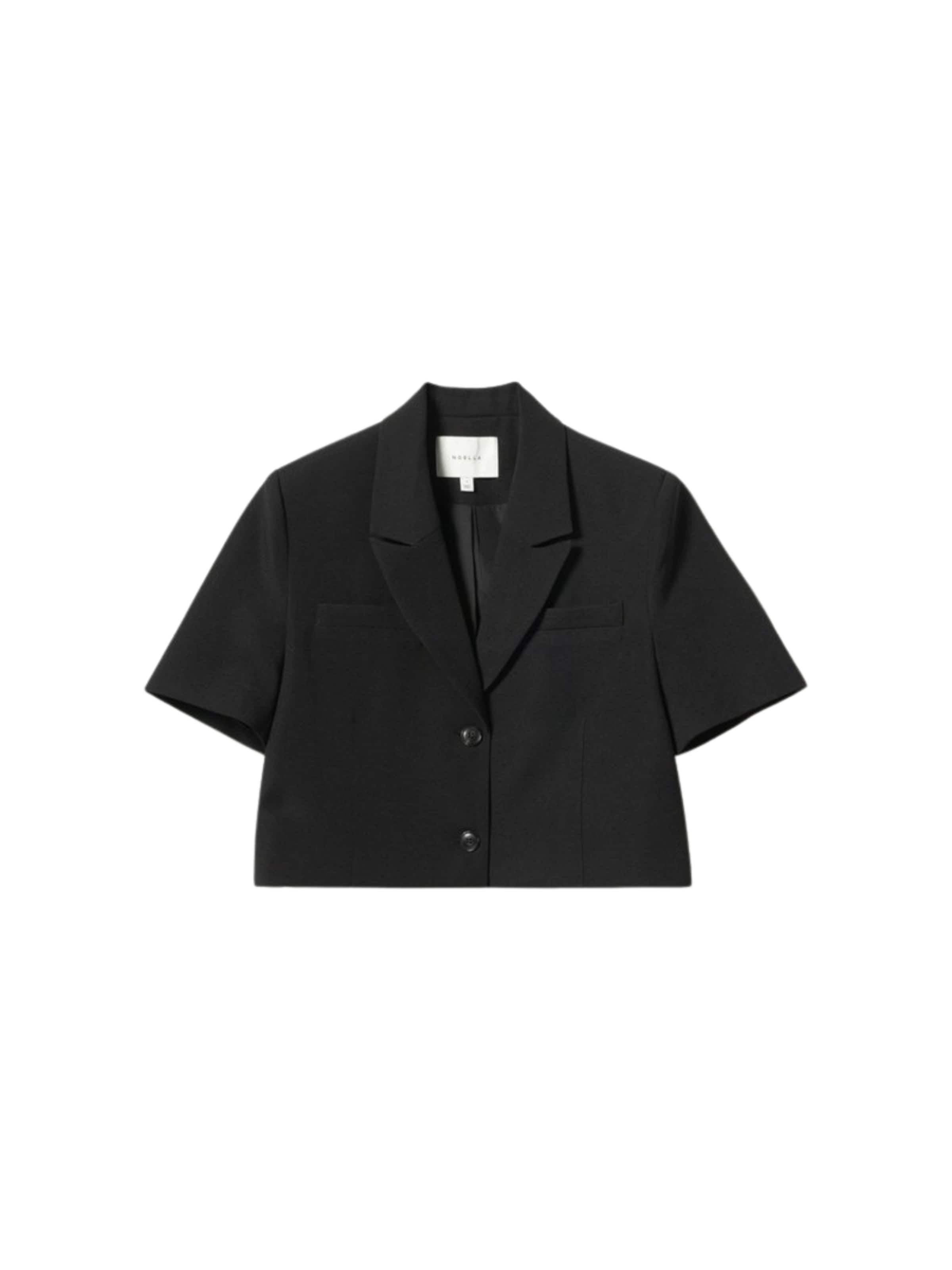 Noella Bleiseri ' N-Leanne Crop Blazer ' värissä musta, Tuotenäkymä