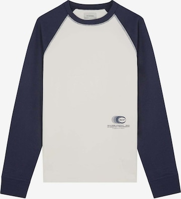 ScalpersSweater majica ' ' - plava boja: prednji dio