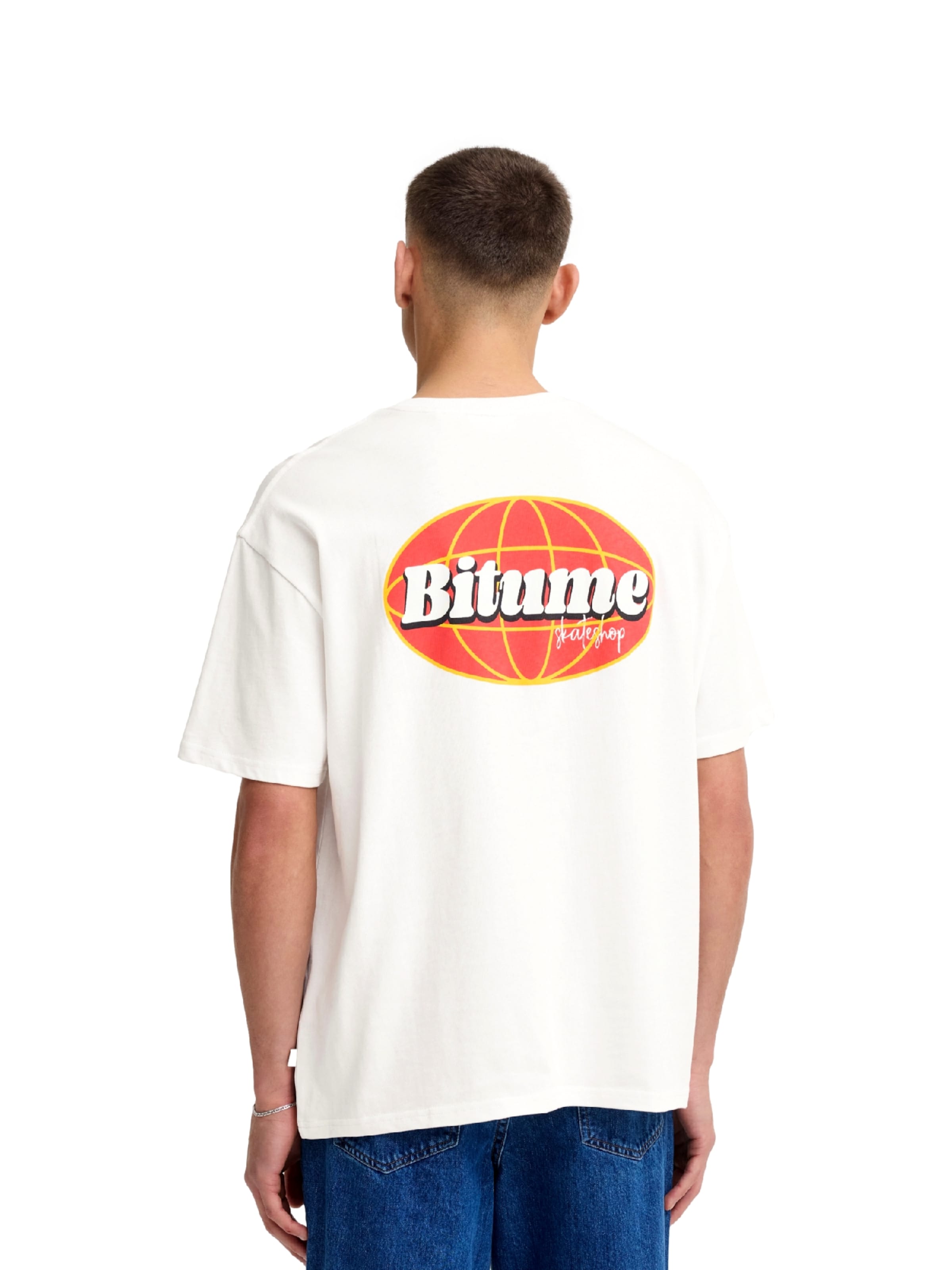 !Solid T-shirt 'SDBrimmer' i vit: framsida