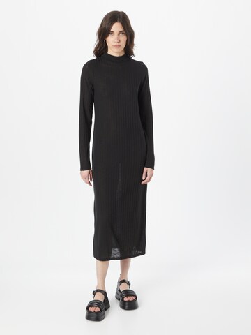 Robes en maille Dorothy Perkins en noir : devant