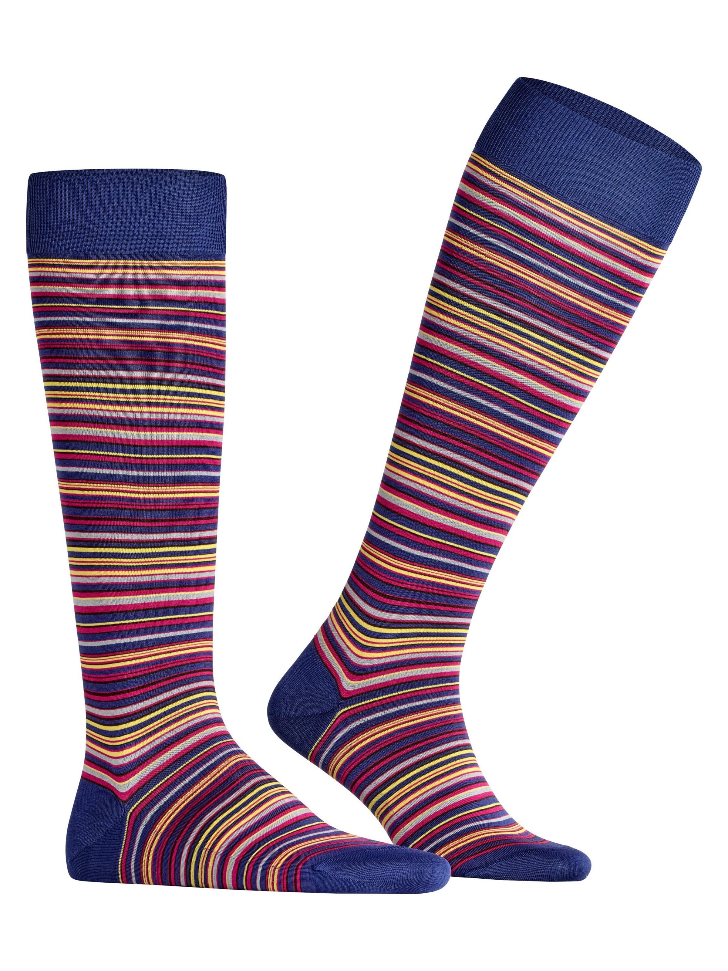 FALKE Kniestrümpfe 'Microblock'‌‌‌‌‌‌‌‌‌‌ in Blau