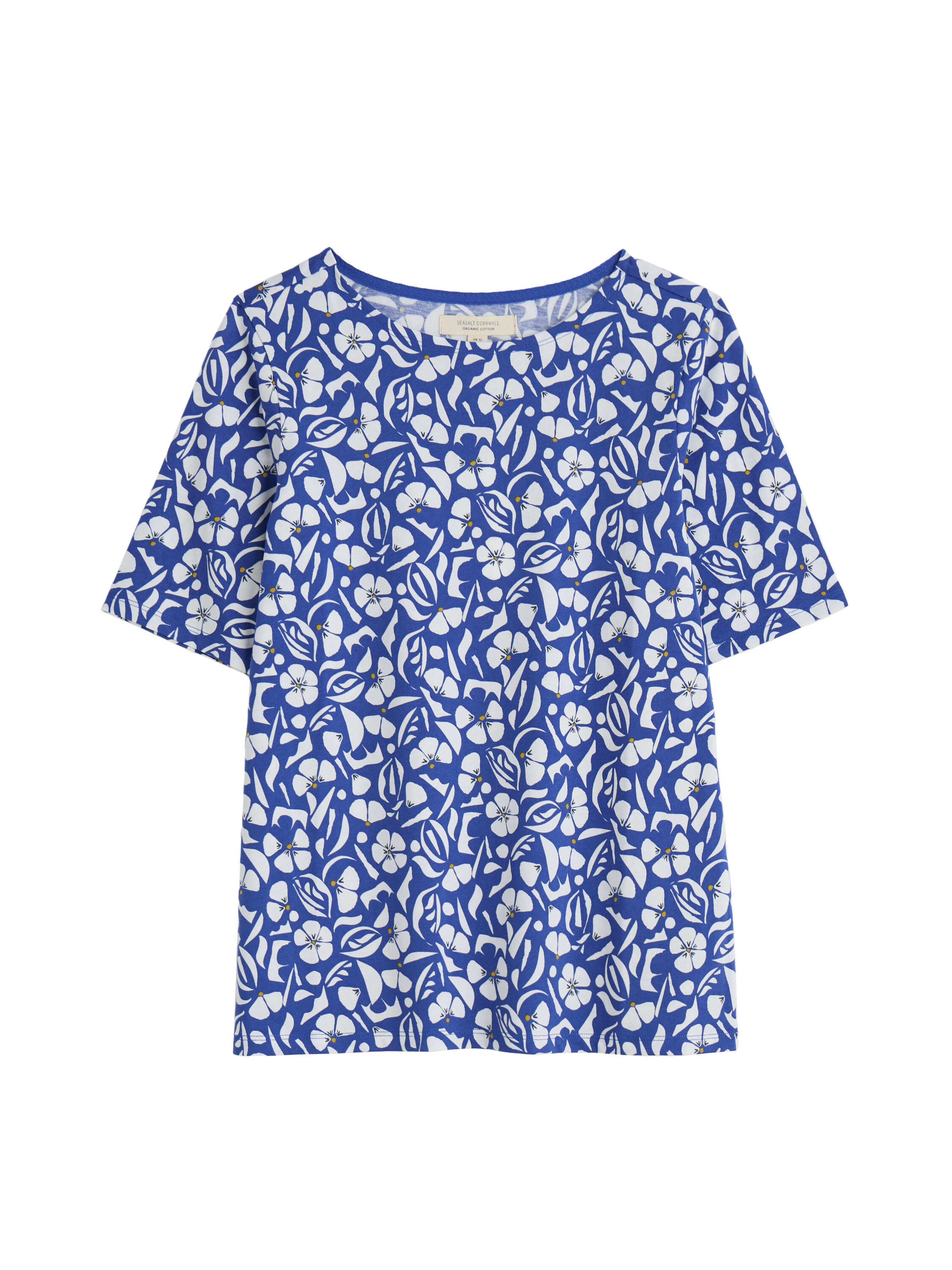 Maglietta 'Poisson' di Seasalt Cornwall in blu: frontale