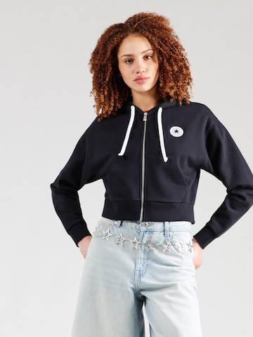 CONVERSE Mikina – černá