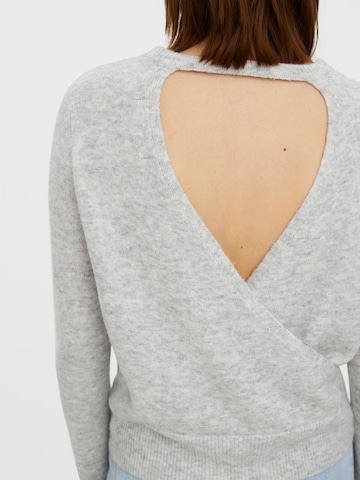 VERO MODA Sweater 'PLAZA' in Grey