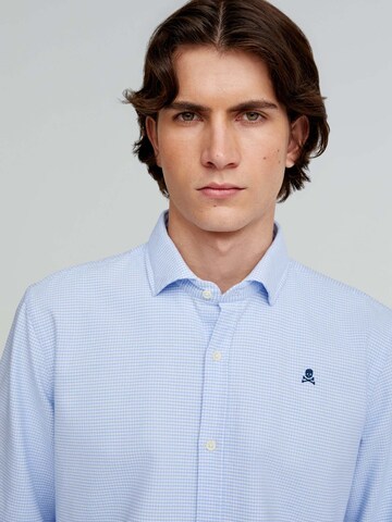 Coupe regular Chemise Scalpers en bleu
