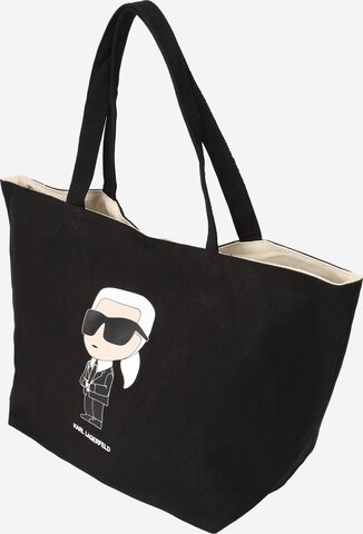 Karl Lagerfeld Shopper 'Ikonic 2.0.' in Black: front