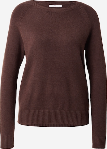 Hailys Pullover 'As44ra' in Braun: Vorderseite