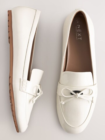 Next Ballerinasko i hvid