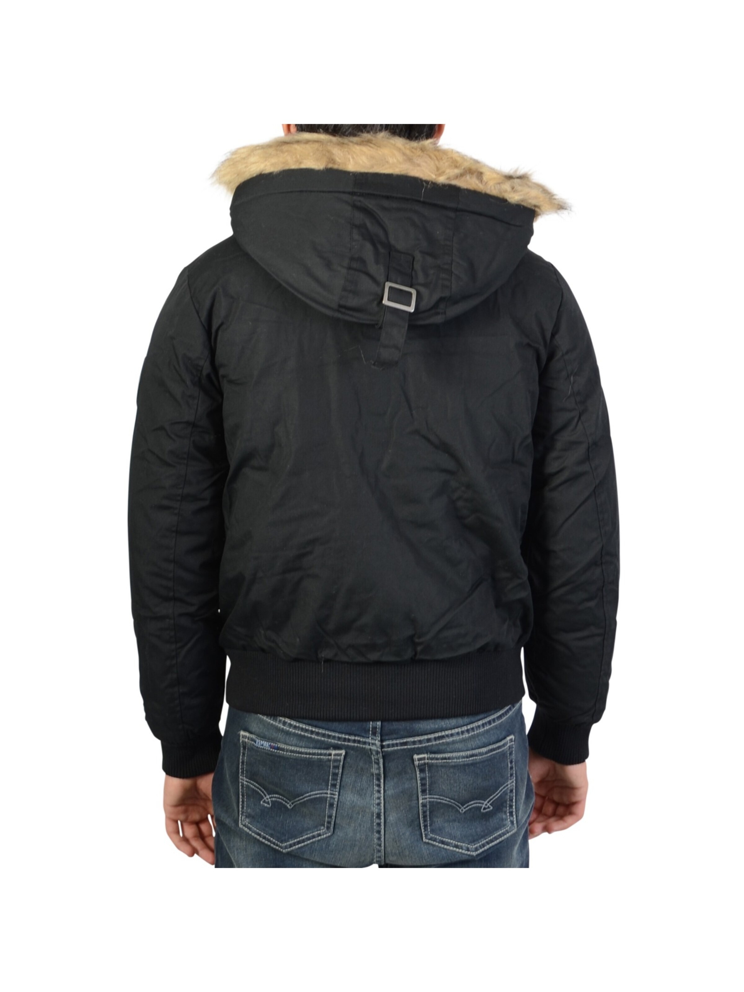 REDSKINS Übergangsjacke‌‌‌‌‌‌‌‌‌ in Schwarz