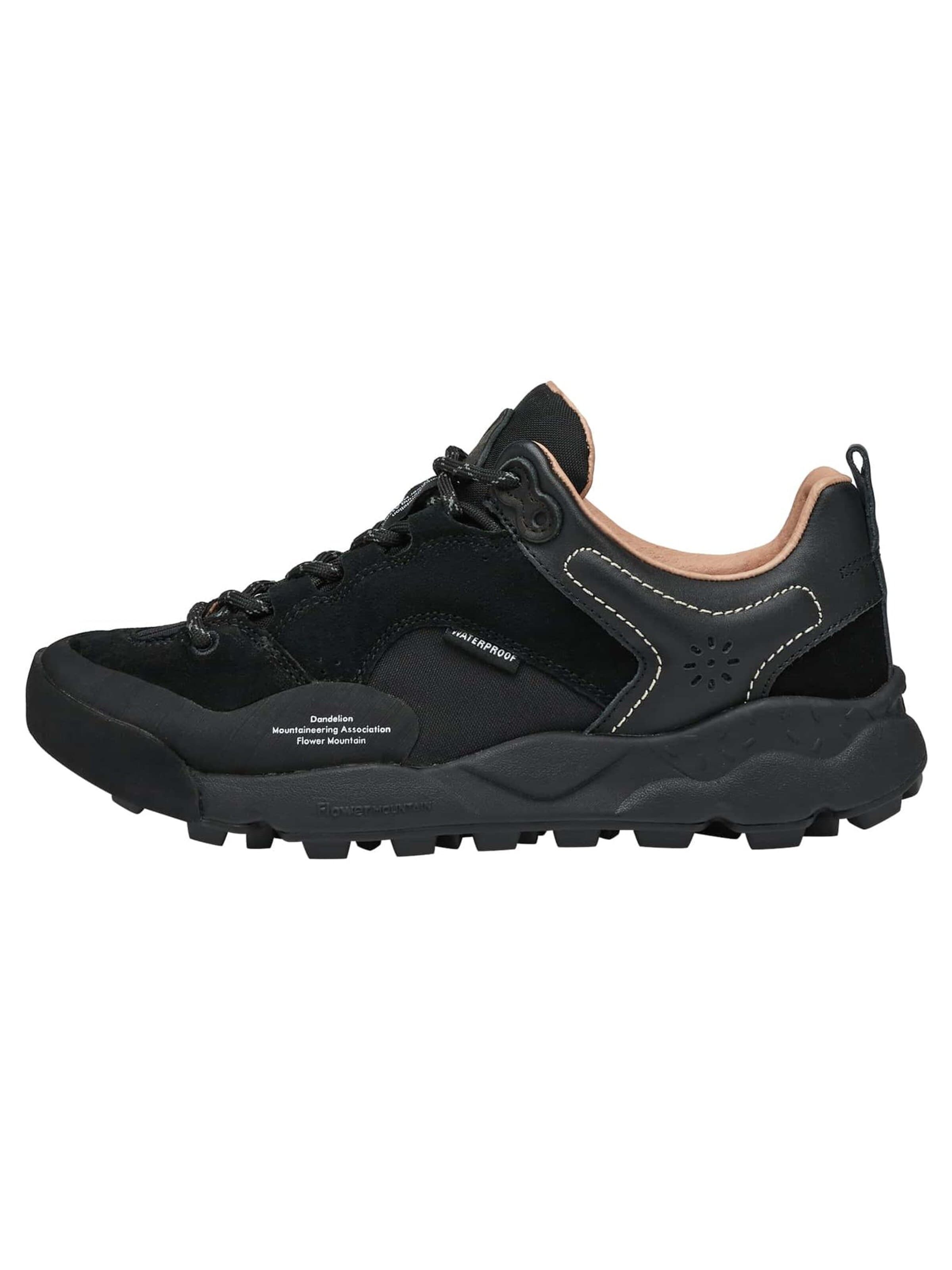 Flower Mountain Sneaker low 'BACK COUNTRY UNI'‌‌‌‌‌‌‌‌‌ in Schwarz: Vorderseite