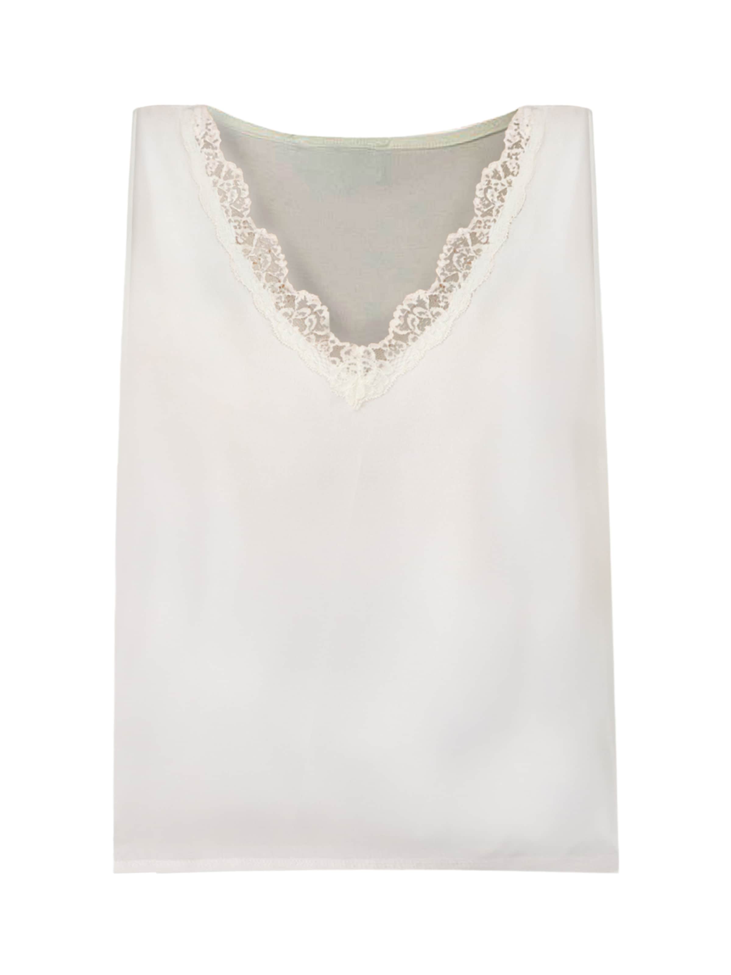 No Matter What Bluse in Weiß: Vorderseite