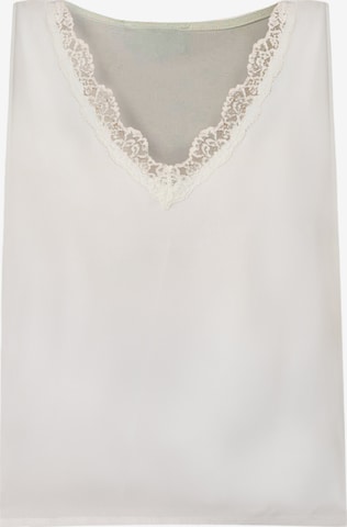 No Matter What Bluse in Weiß: Vorderseite