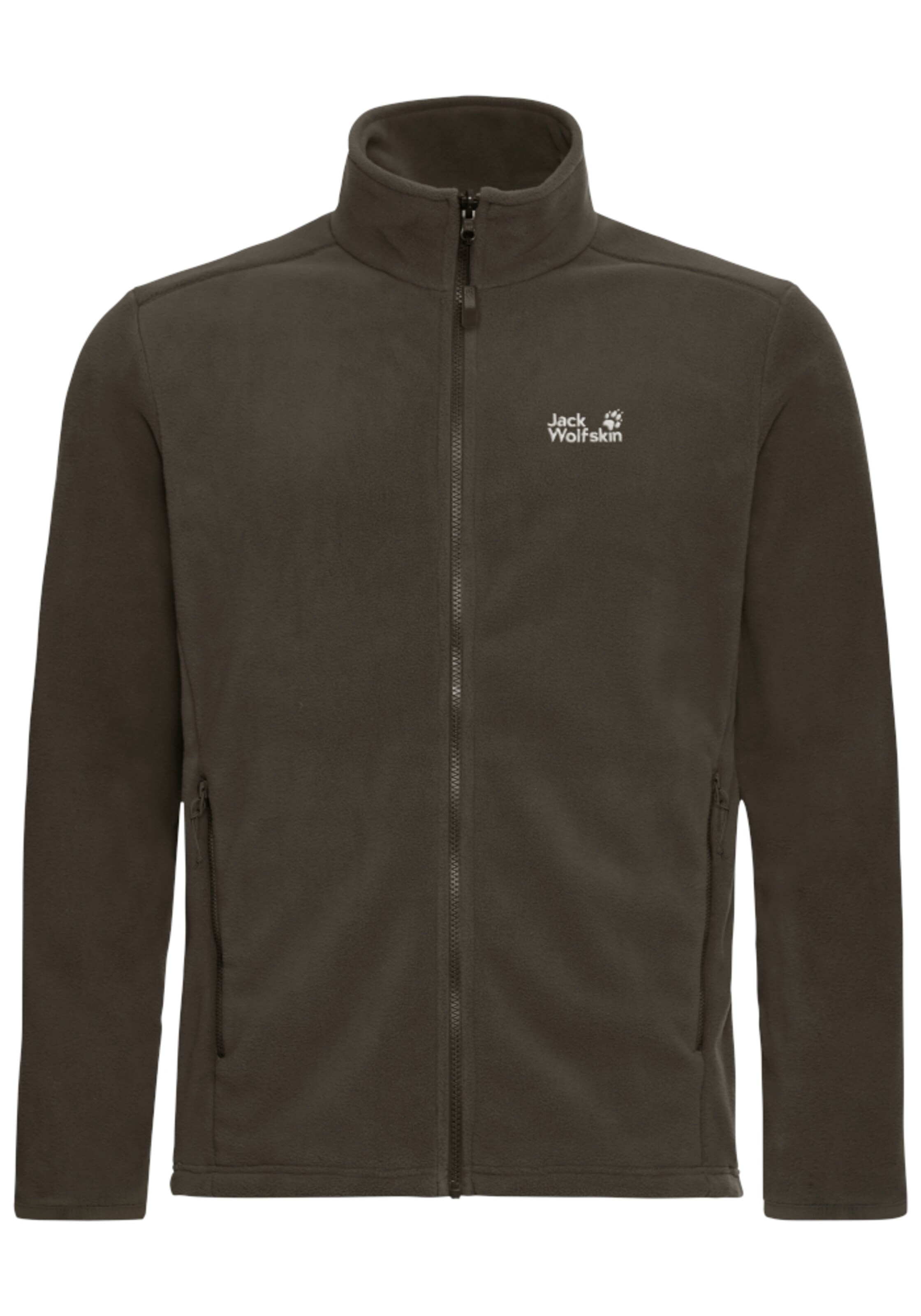JACK WOLFSKIN Fleecejacke in Grün: Vorderseite