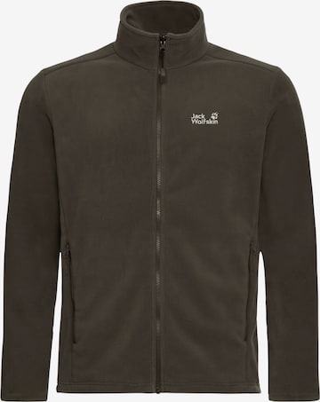 JACK WOLFSKIN Fleecejacke in Grün: Vorderseite