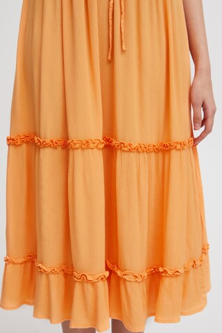 ICHI Dress 'Marro' in Orange