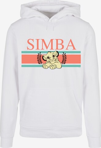 F4NT4STIC Sweatshirt 'Disney König der Löwen Simba' in White | ABOUT YOU