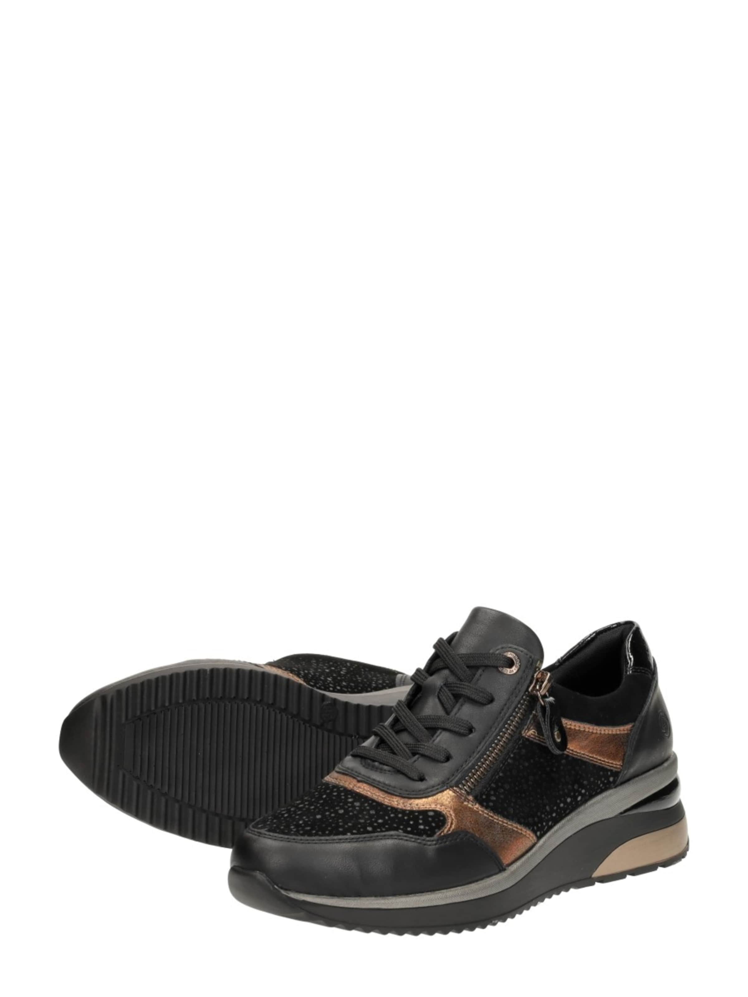 Chaussure à lacets 'Veterschoenen Laag' REMONTE en noir
